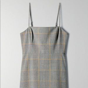 Aritzia Wilfred Plaid Dress